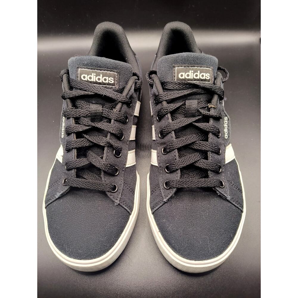 Men's Adidas Daily 3.0 Skateboarding Sneakers - Dark Gray - Size 6.5